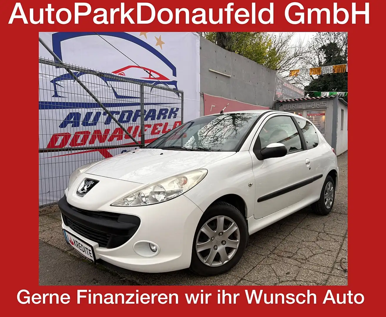 Peugeot 206 + Trendy 1,1 *WENIG KM NEUES PICKERL* Weiß - 1