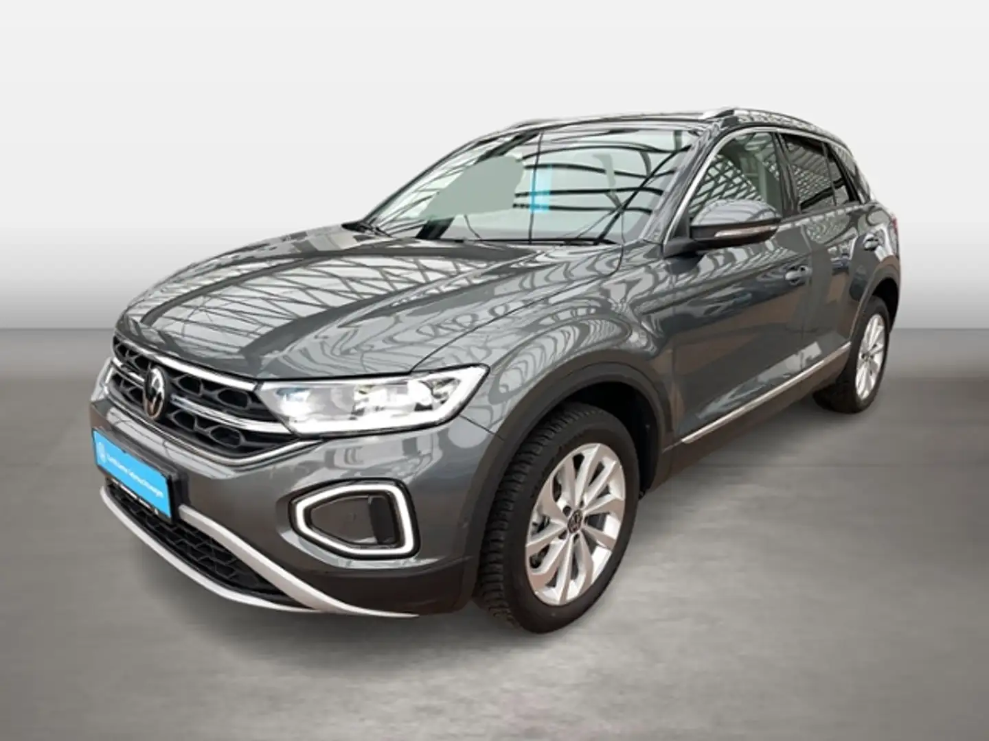 Volkswagen T-Roc Style 1.5 TSI DSG*AHK*LED*Navi*Kamera*5 J. Garant Grau - 1