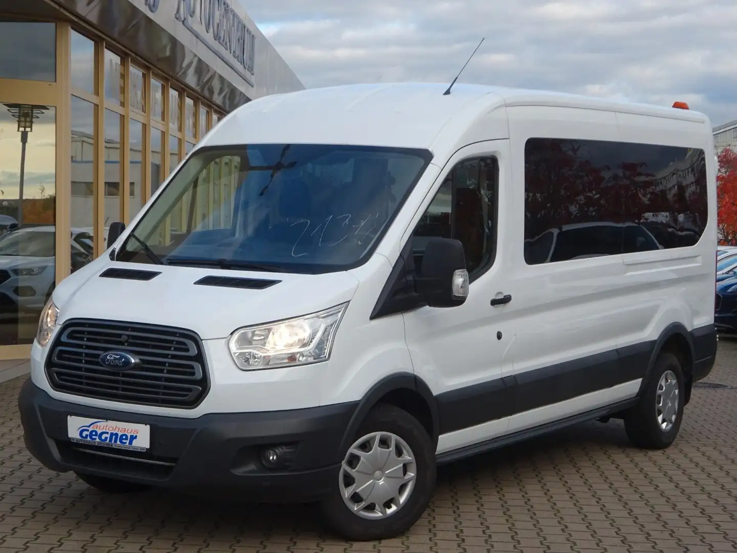 Ford Transit Kombi 350 L3H2 Trend BTW KMP Flexboden Blanc - 2