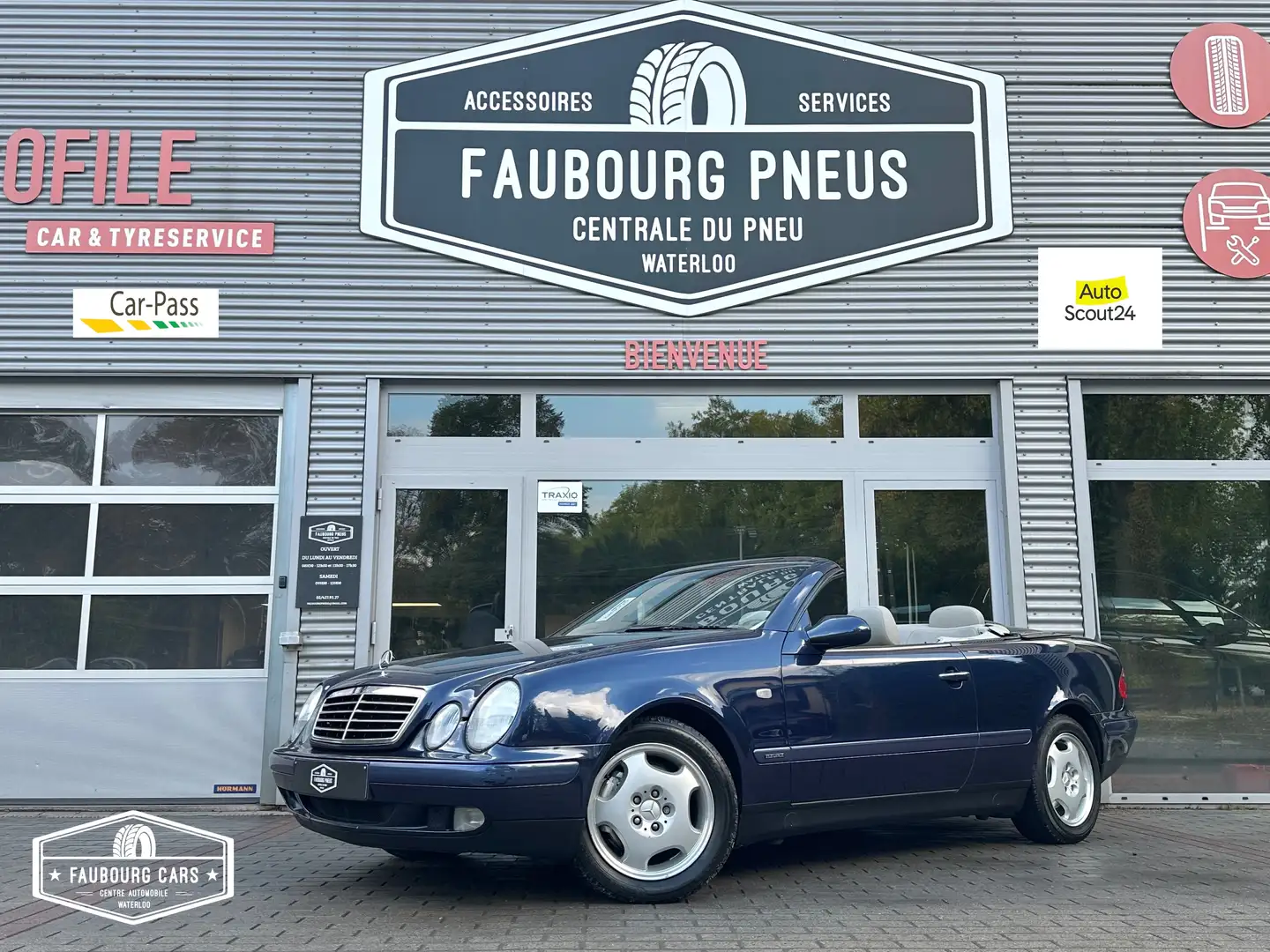 Mercedes-Benz CLK 230 *1-PROPRIETAIRE/1-OWNER*ELEGANCE*HISTORIQ-SERVICE* Azul - 1