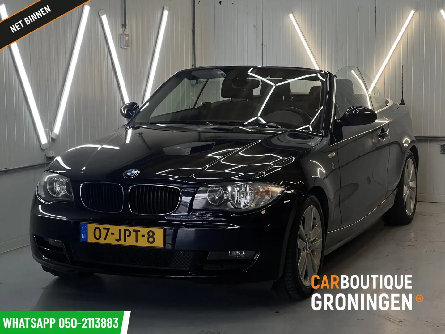 BMW 120 1-serie Cabrio 120i Summer | NAVI | SPORTSTOEL | N Blauw - 1