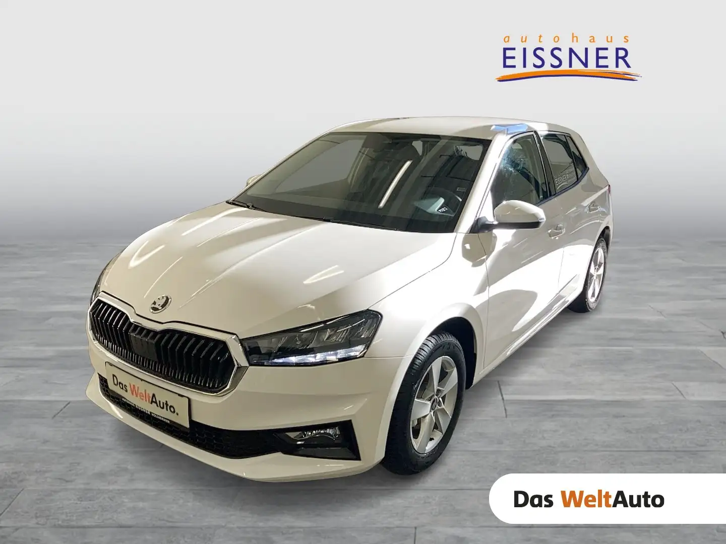 Skoda Fabia Essence Weiß - 1