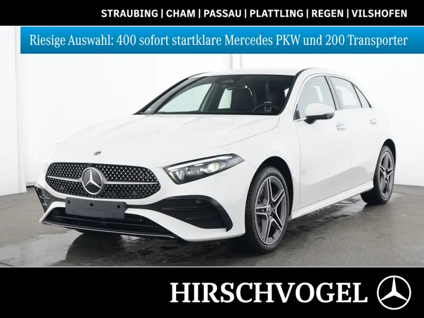 Mercedes-Benz A 250 e AMG-Line Premium+AHK+DISTRO+KEYLESS+Memo Weiß - 1
