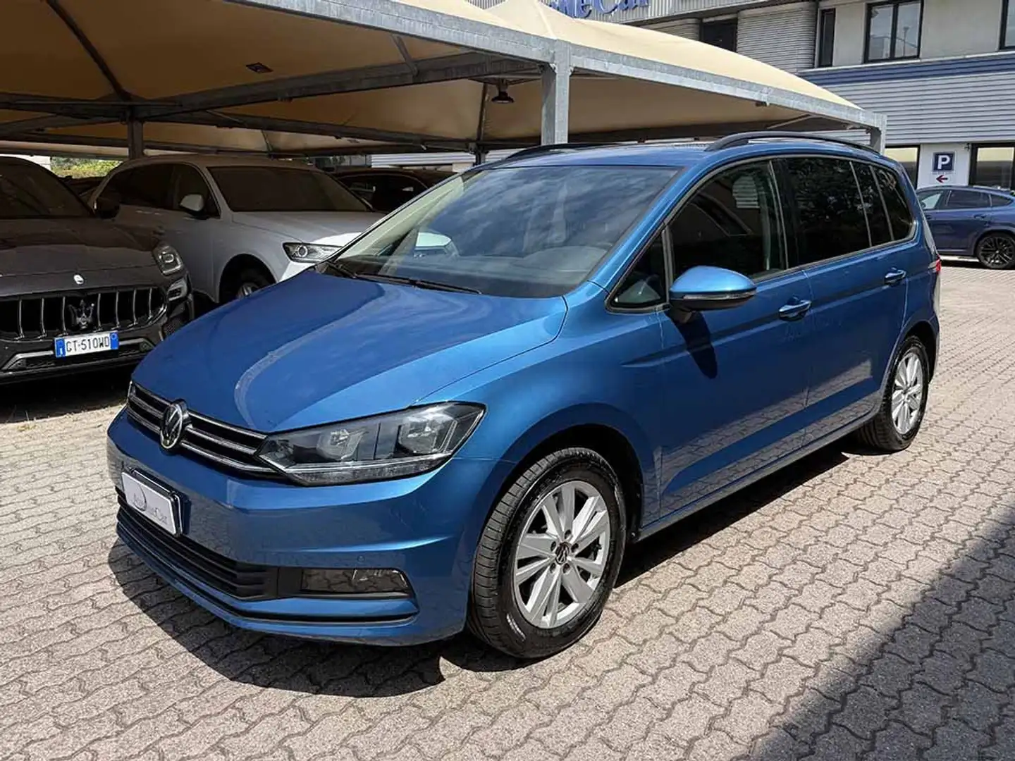 Volkswagen Touran COMFORTLINE dsg PREZZO REALE UNICO PROPRIETARIO Blu/Azzurro - 1
