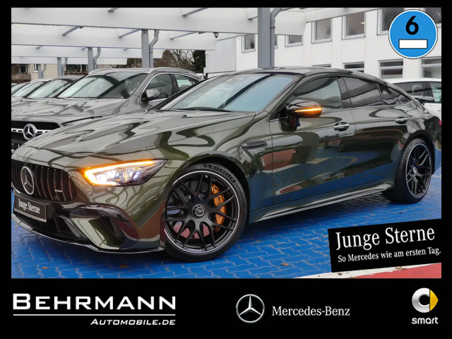Mercedes-Benz AMG GT AMG GT 63S E Performance +Panorama+360°Kam+MBUX+ Zöld - 1
