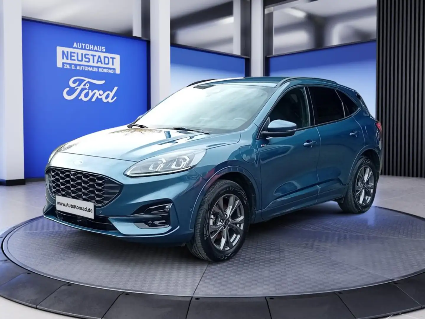 Ford Kuga 2.5 Duratec PHEV ST-LINE X Bleu - 1