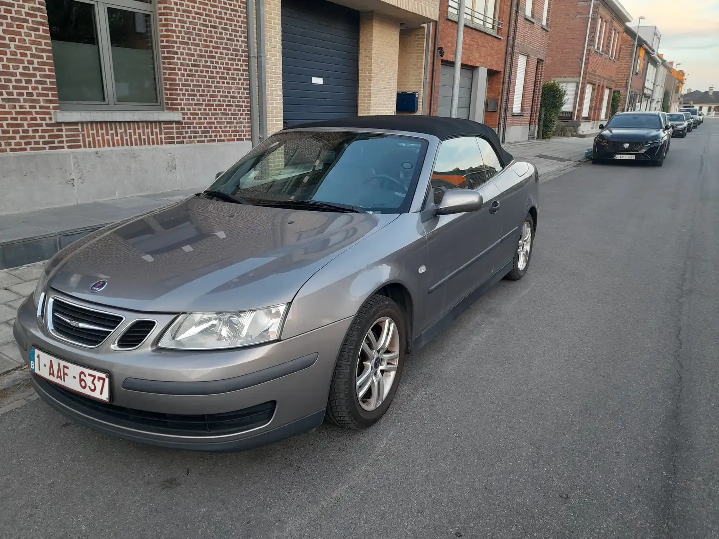 Saab 9-3 2.0 t Cabrio LPG Automaat Full Option Zilver - 1