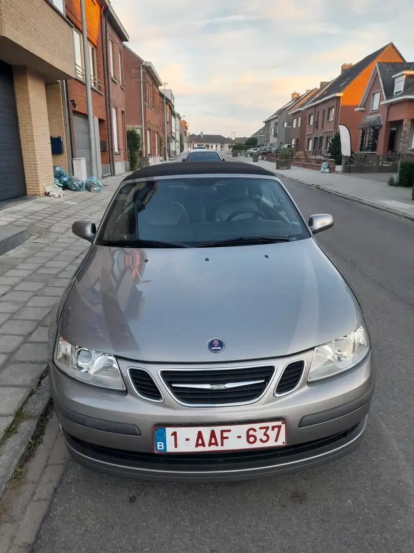 Saab 9-3 2.0 t Cabrio LPG Automaat Full Option Zilver - 2