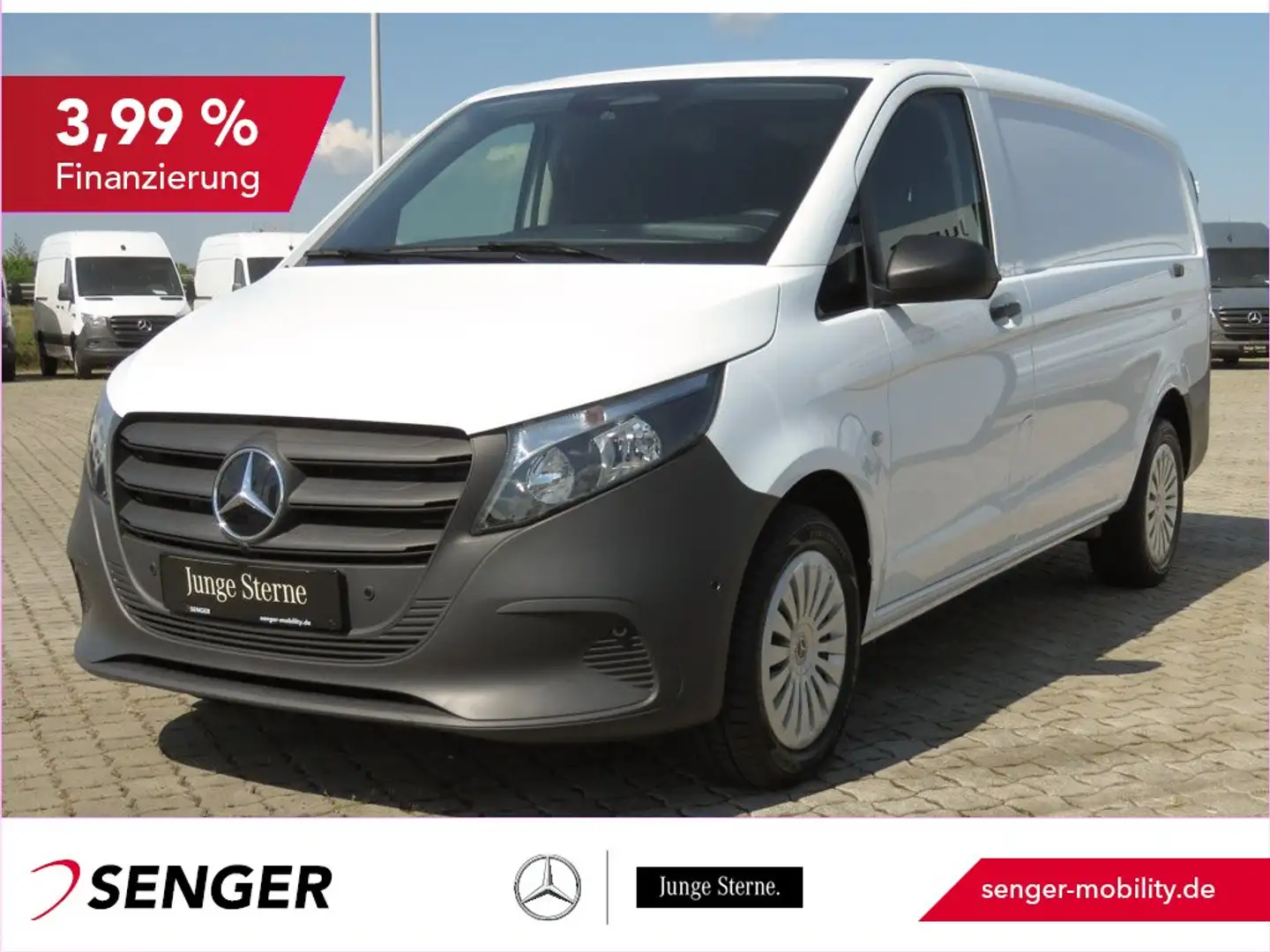 Mercedes-Benz Vito 116 CDI Kasten lang Kamera Navi FACELIFT Weiß - 1