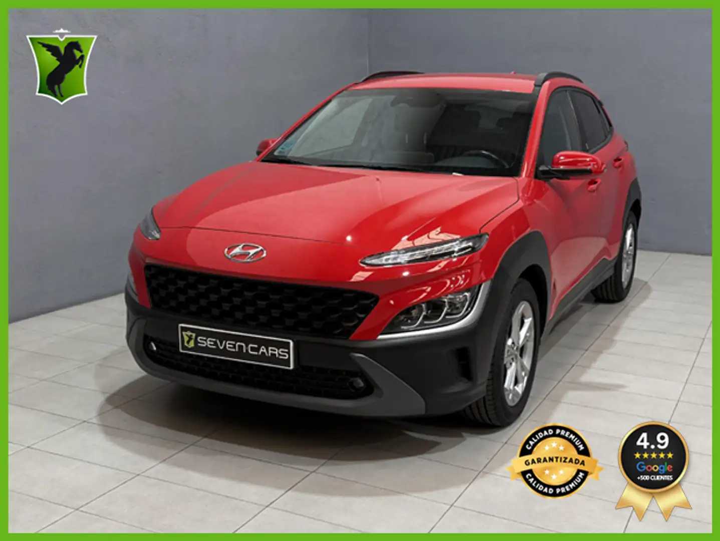 Hyundai KONA 1.0 TGDI 48V Klass 4x2 Rojo - 2