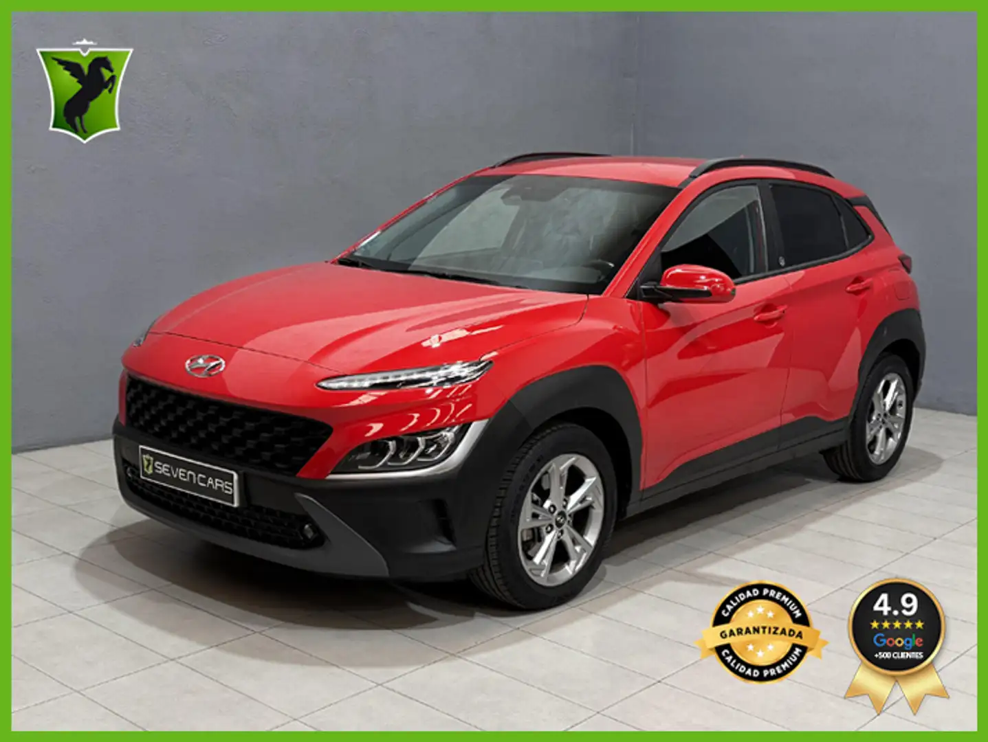 Hyundai KONA 1.0 TGDI 48V Klass 4x2 Rojo - 1