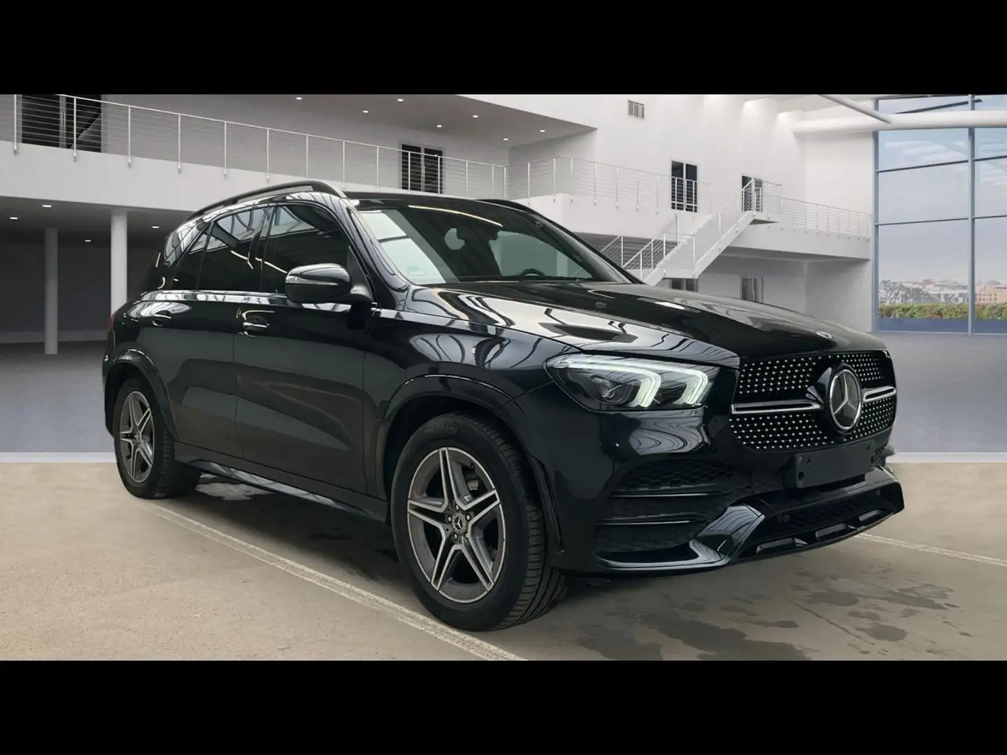 Mercedes-Benz GLE 300 d 4MATIC 360 ACC AHK AUT Kam. KlimaA LED Schwarz - 2