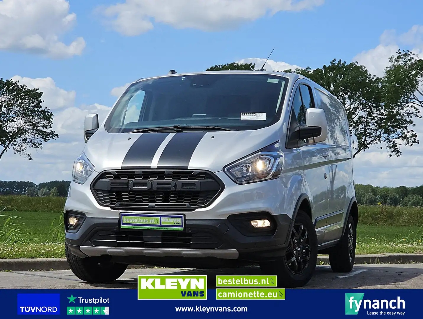 Ford Transit Custom 2.0 L1H1 TRAIL-EDITION! Zilver - 1