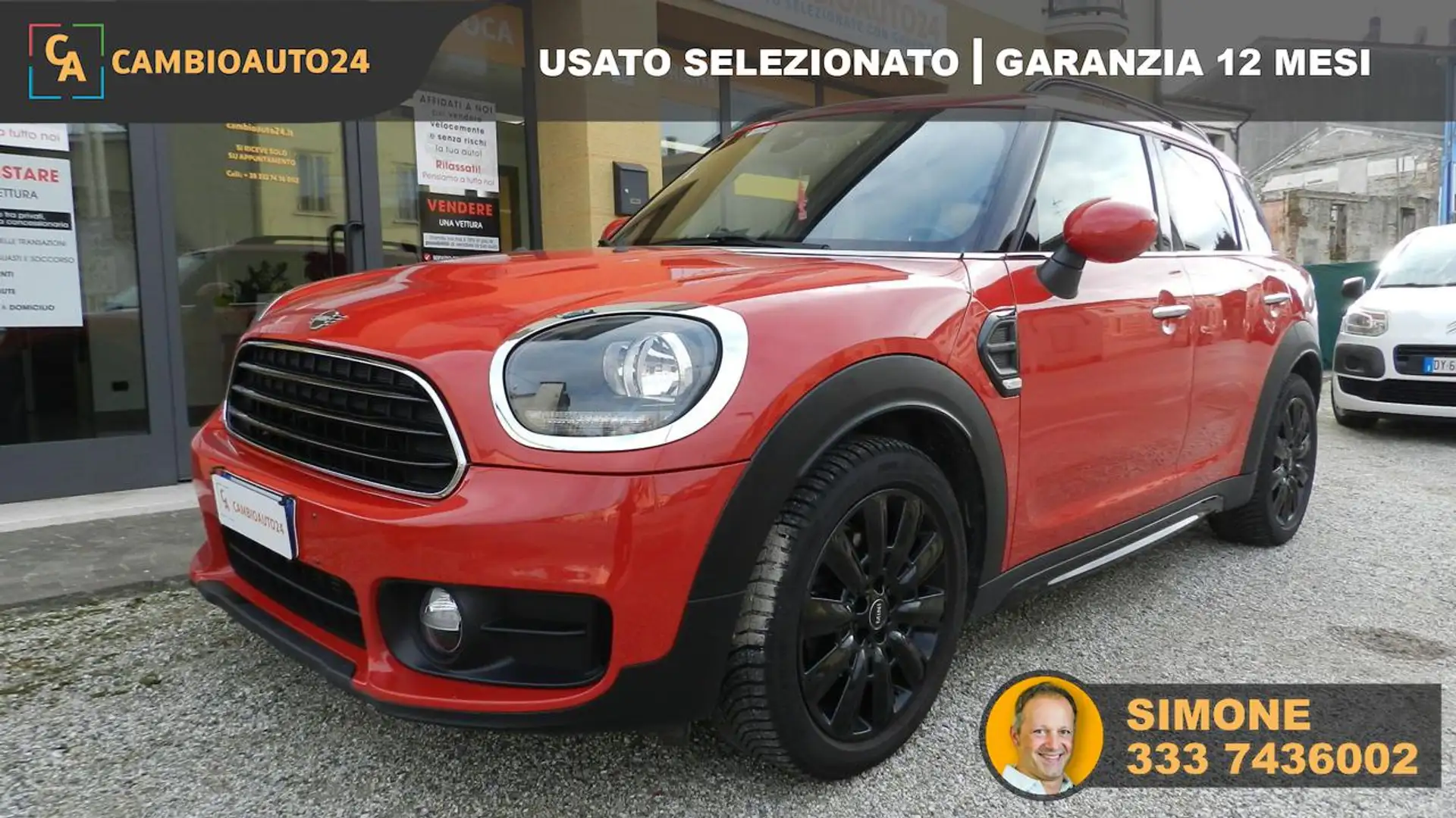 MINI One Countryman 1.5 Boost Cerchio da 18° Rosso - 1