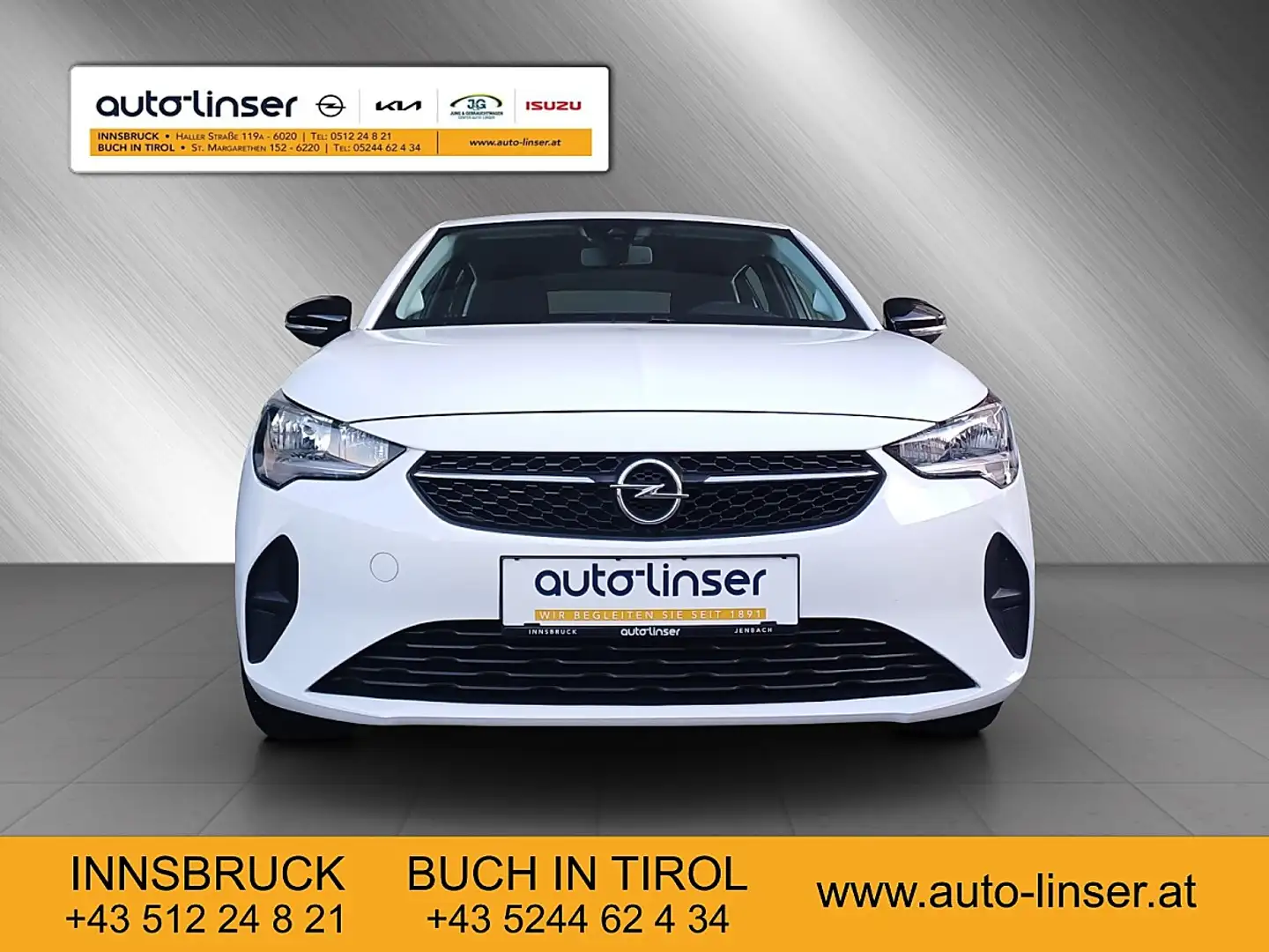 Opel Corsa 1,2 Edition Weiß - 2