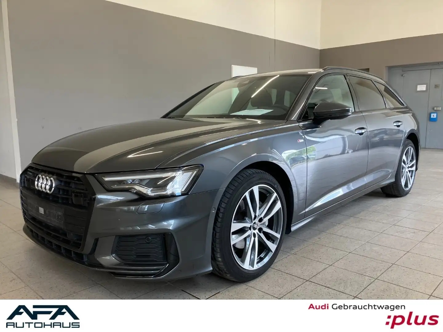 Audi A6 Avant 40 TDI Sport quattro S tronic S-Line*Matrix* Grijs - 1