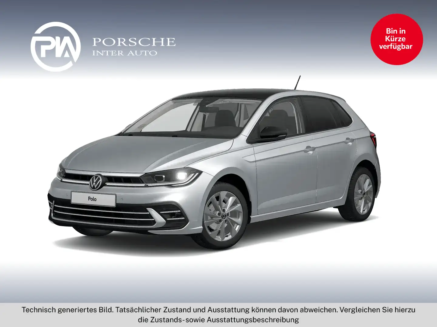Volkswagen Polo Style TSI Silber - 1