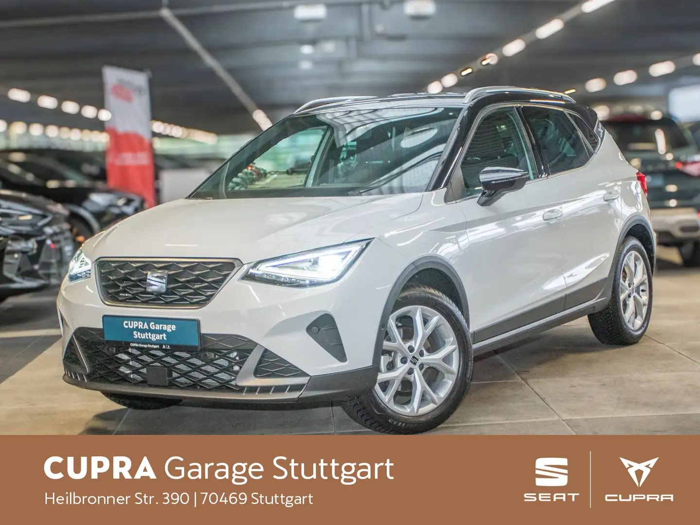SEAT Arona Sport 1.0 TSI DSG 85kW Weiß - 2