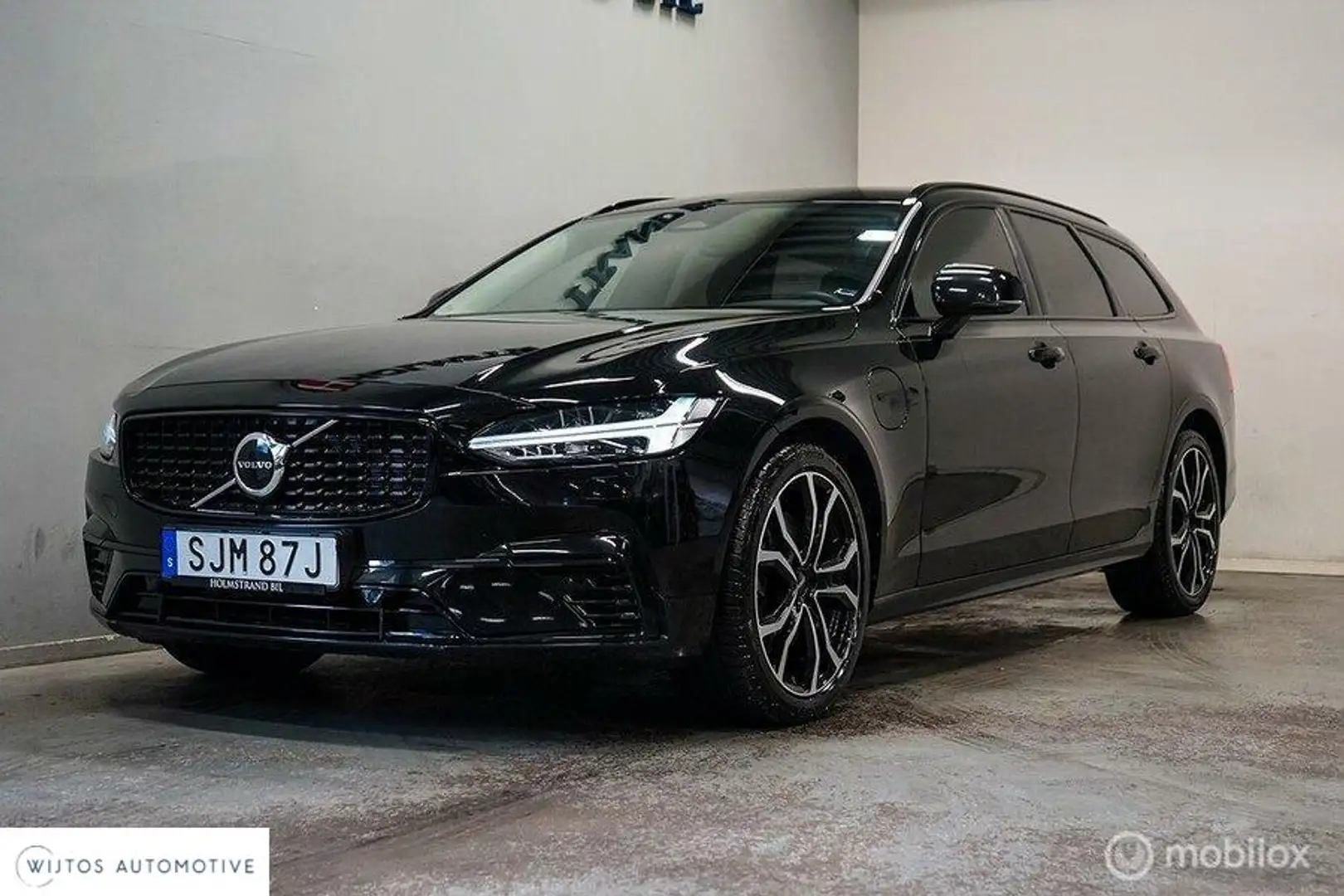 Volvo V90 2.0 T6 Plug-in hybrid AWD Plus Dark, luchtvering Negro - 1