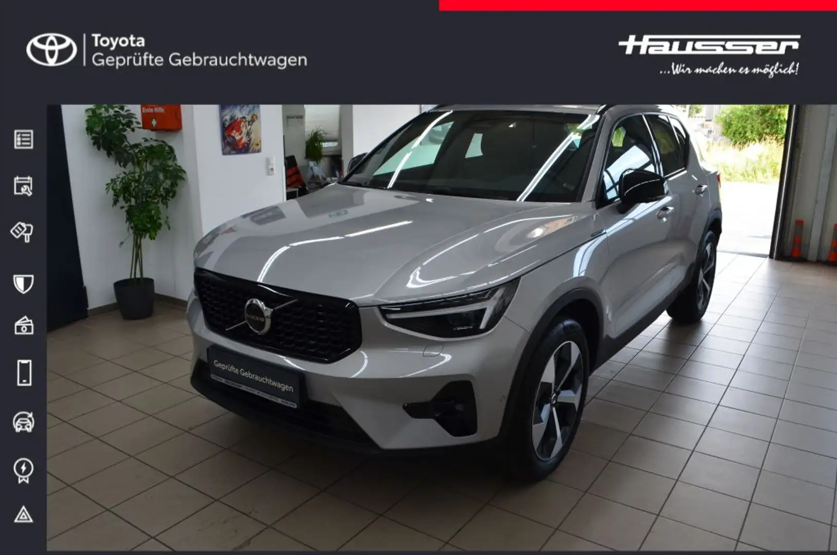 Volvo XC40 B4 B DKG Plus Dark*360°KAMERA*ALARM*BUSINESS-P* Silber - 1