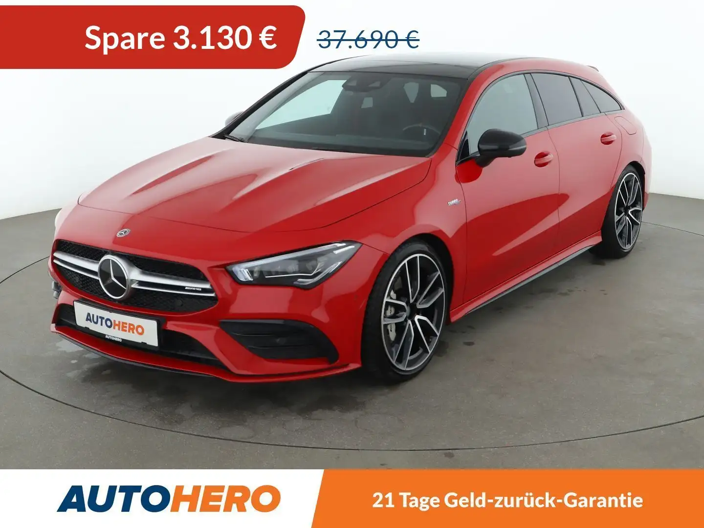 Mercedes-Benz CLA 35 AMG CLA 35 Shooting Brake AMG 4Matic Aut.*NAVI*LED*ACC Czerwony - 1
