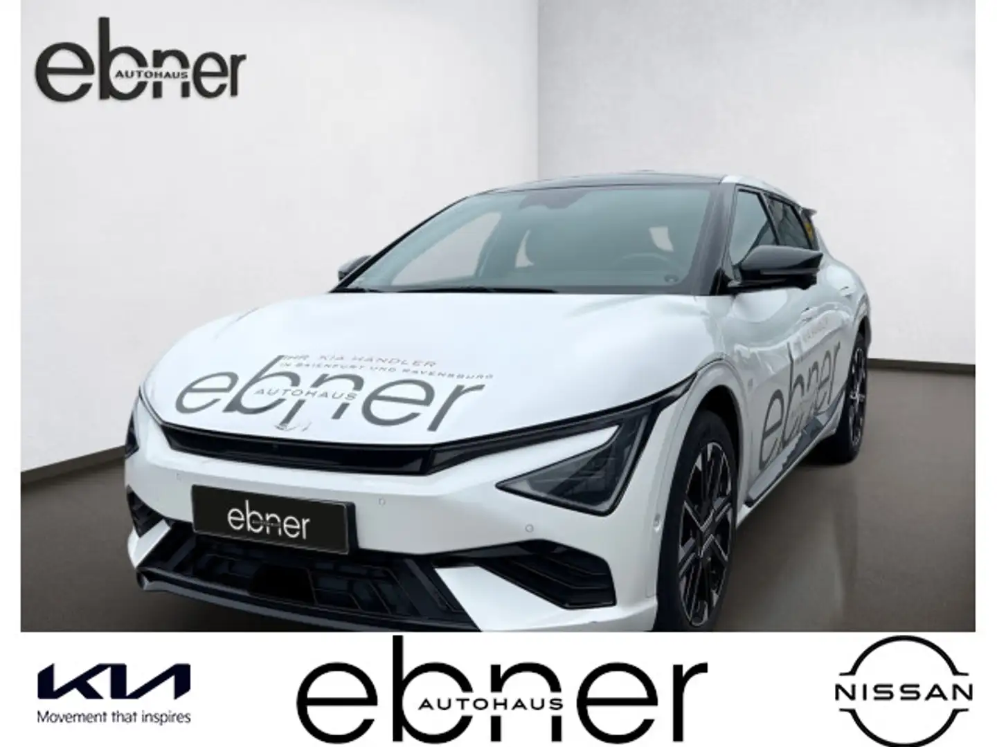 Kia EV6 Facelift 84 kWh GT Line 4WD | Navi | 360° Ka Blanc - 1