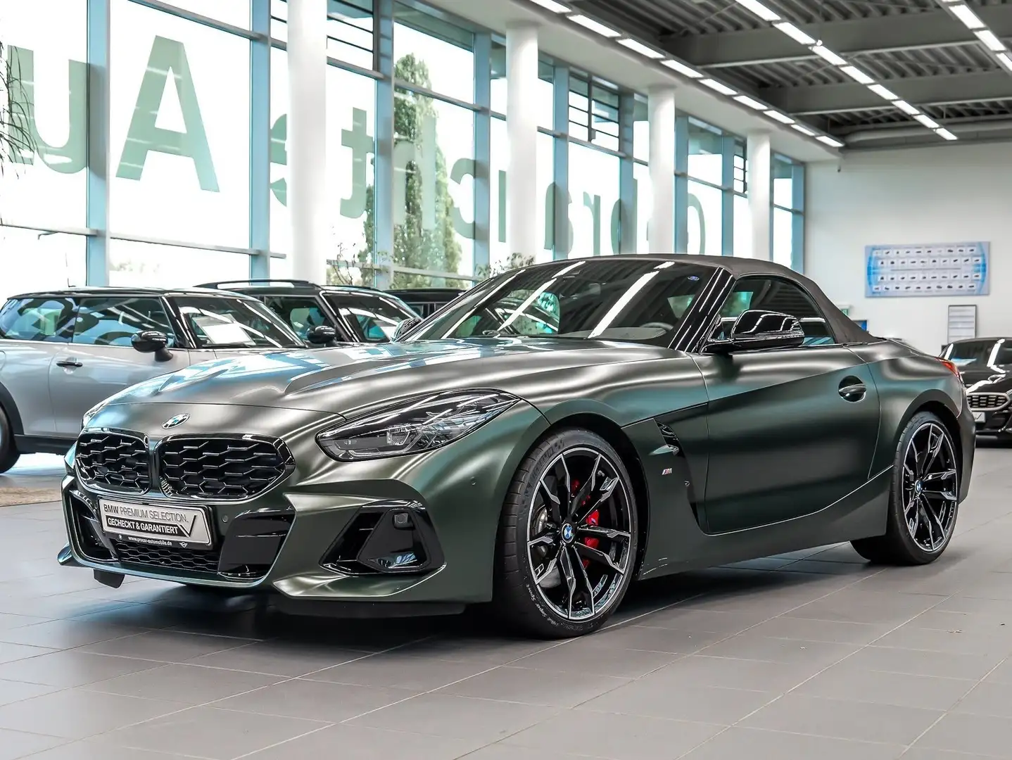 BMW Z4 M40i NAVI LED Sound Syst. PDC V+H DAB Klima Grün - 2