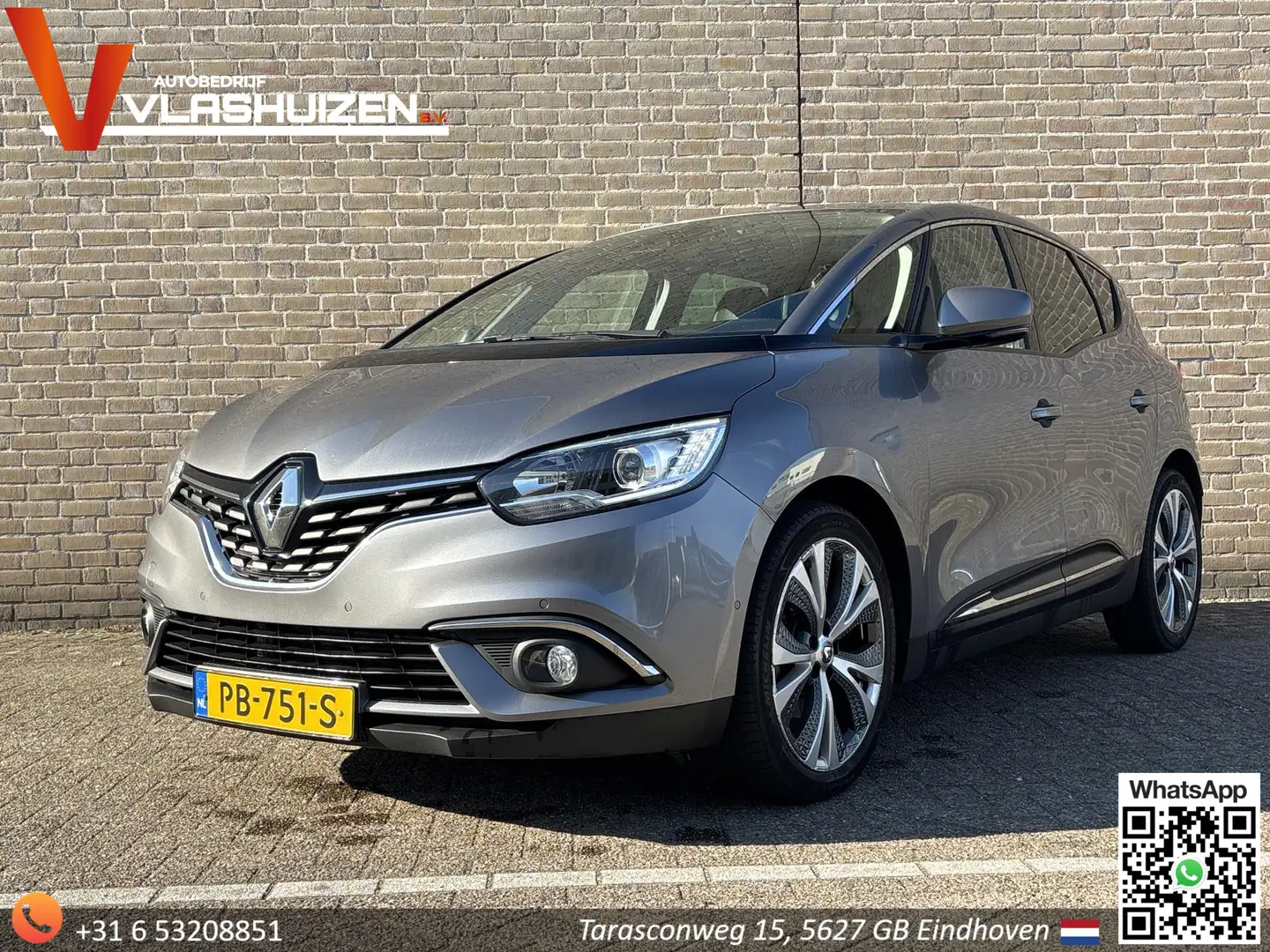 Renault Scenic 1.2 TCe Intens | Keyless | Cruise | Climate | Navi Grijs - 1