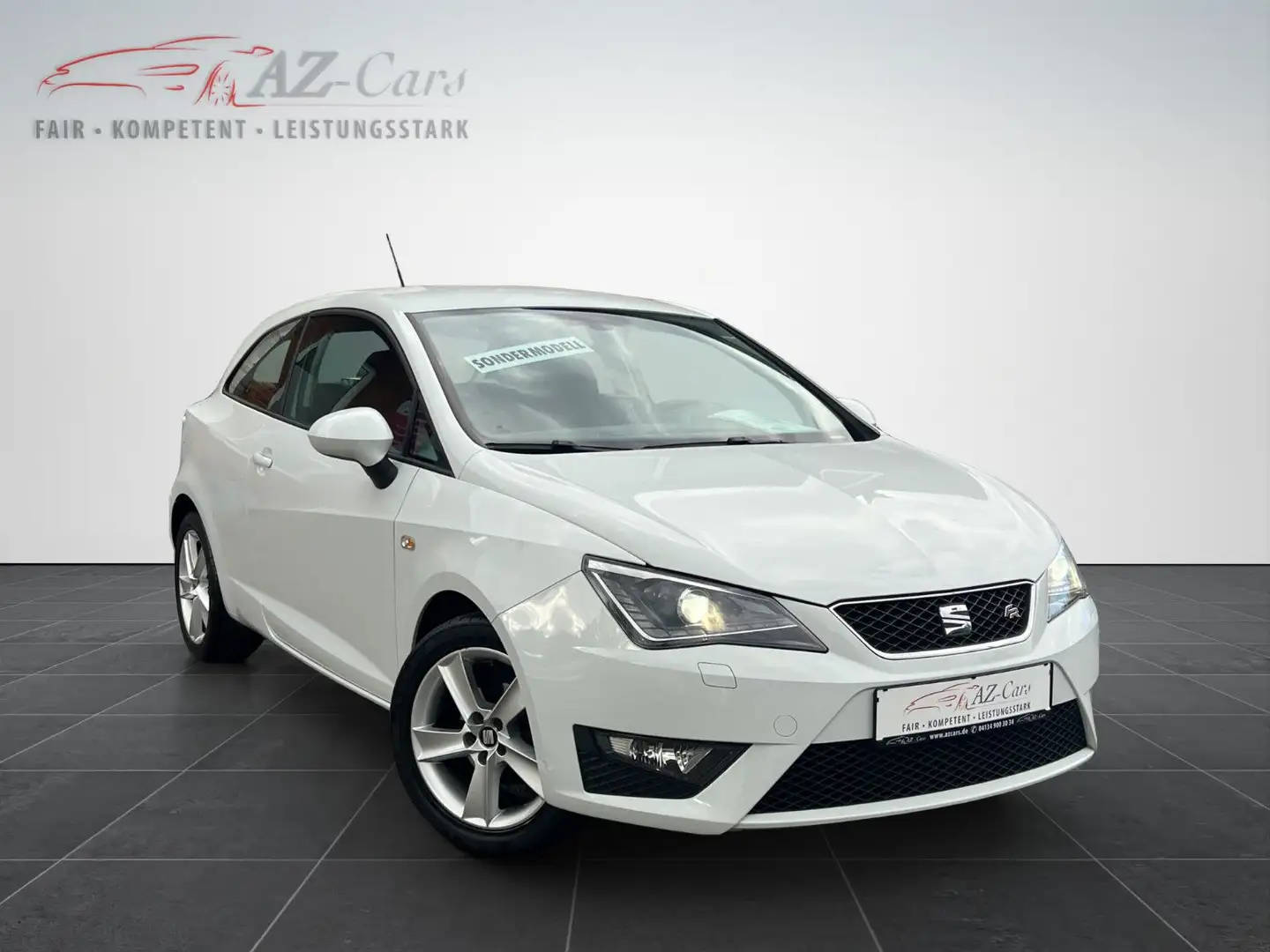SEAT Ibiza SC FR*BI-XENON/LED*NAVI*KLIMAAUT.*TEMPOMAT Blanco - 2