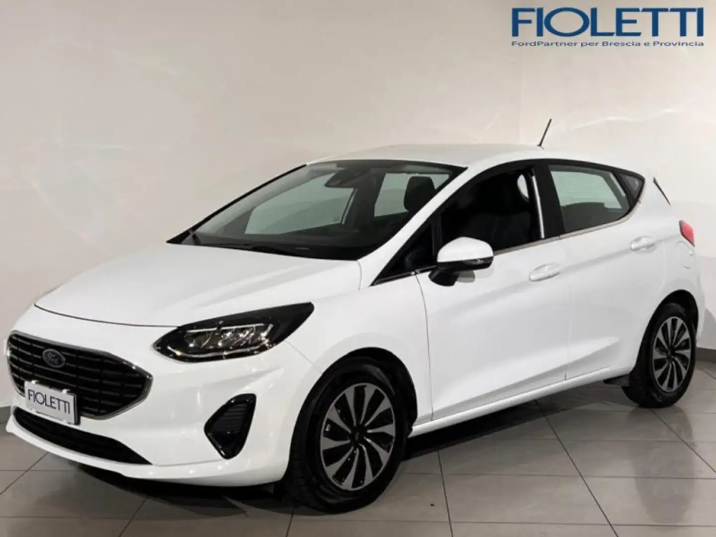 Ford Fiesta 7ª SERIE 1.0 ECOBOOST HYBRID 125 CV 5 PORTE TITAN Blanc - 1
