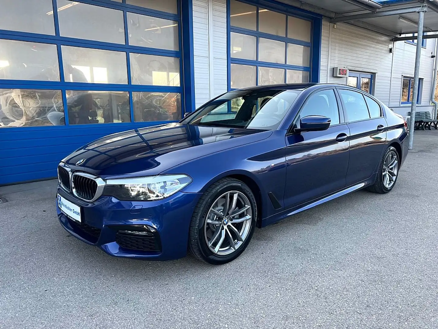 BMW 520 d xDrive M-Sport Aut.el.AHK,Hifi,Navi Pro,Stand... Bleu - 2