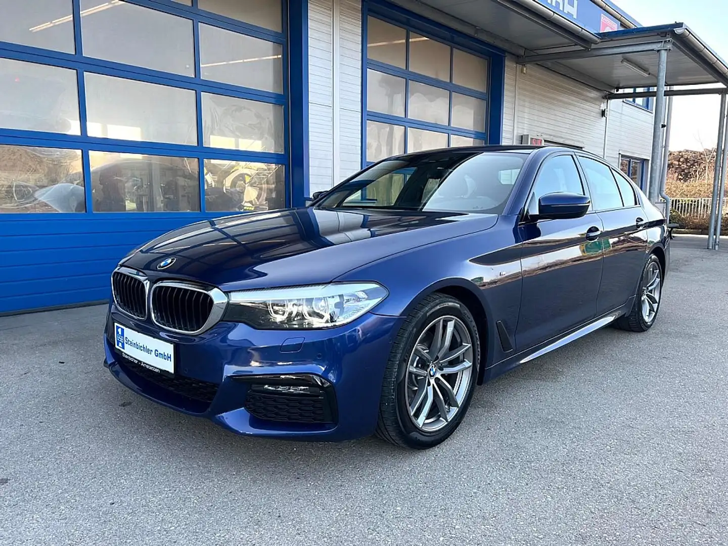 BMW 520 d xDrive M-Sport Aut.el.AHK,Hifi,Navi Pro,Stand... Bleu - 1