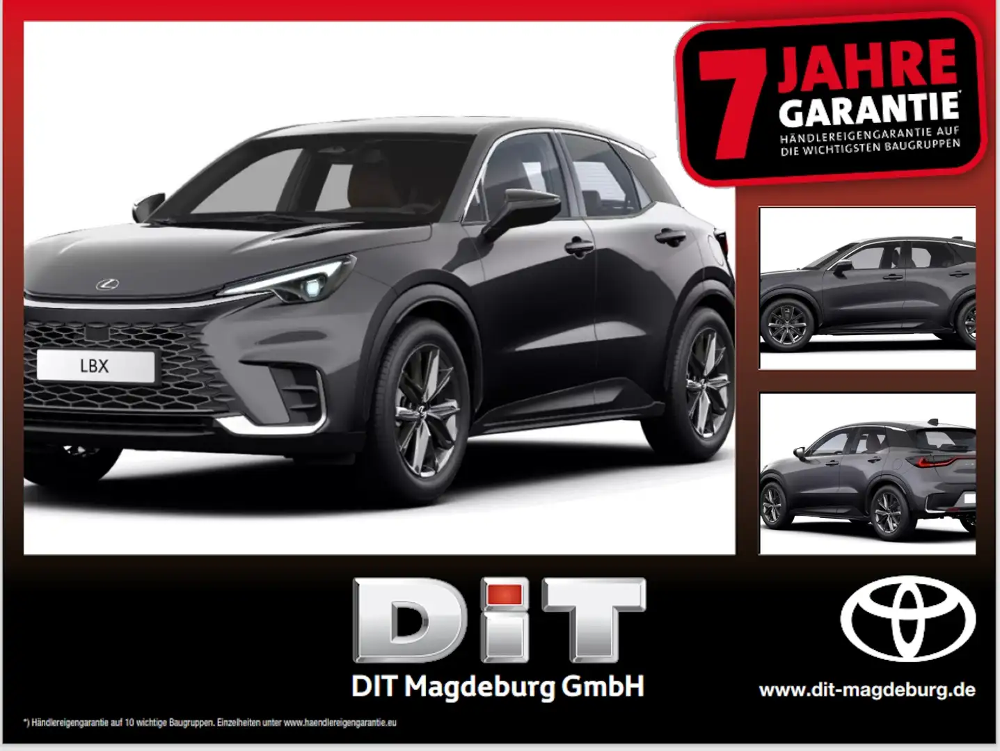 Lexus LBX 1.5 Relax ACC+LED+Navi+SHZ+Kam.+KlimaA Grau - 1