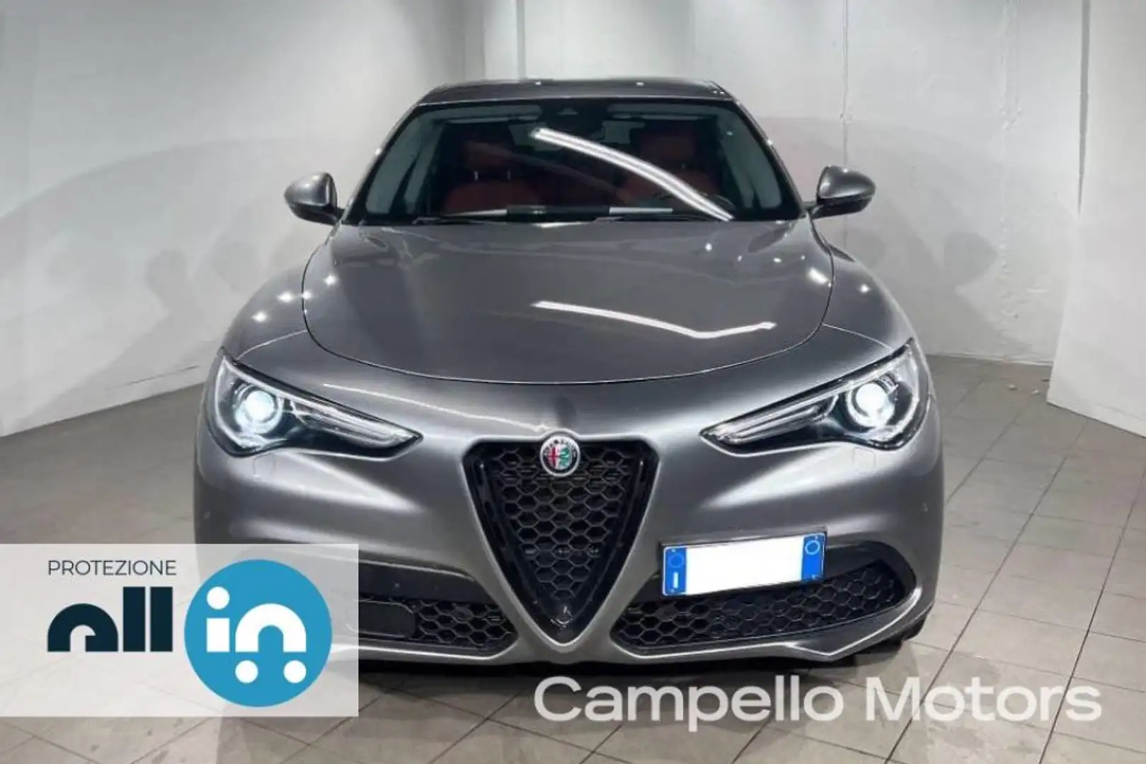 Alfa Romeo Stelvio Stelvio 2.2 Turbo Diesel 190cv AT8 Q4 Sprint Gris - 2