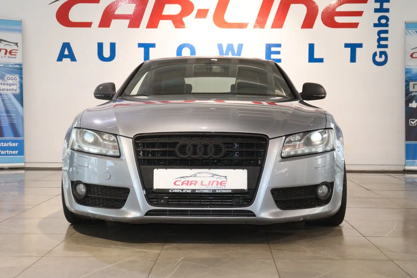 Audi A5 Coupe *S-Plus Paket*Navi*Teilleder* Silber - 2