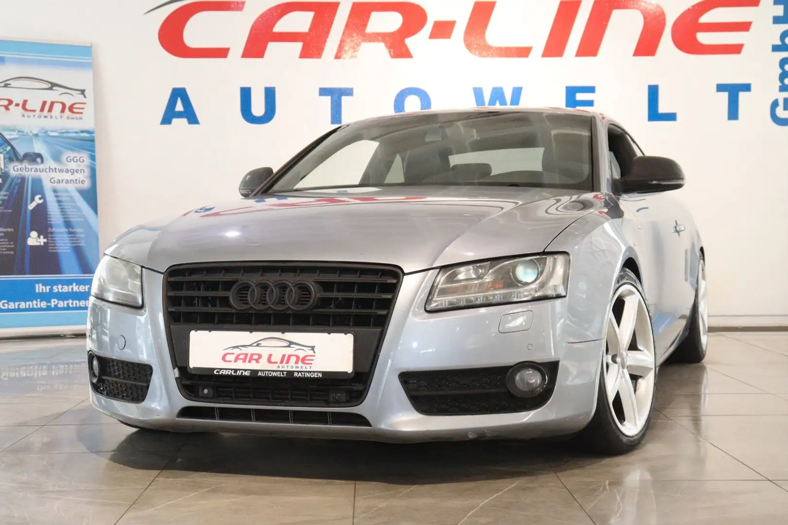 Audi A5 Coupe *S-Plus Paket*Navi*Teilleder* Silber - 1