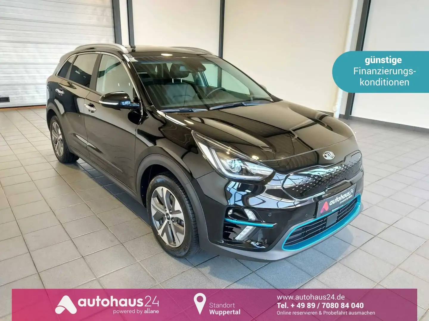 Kia Niro e-Niro Spirit  64 kWh Leder|Navi|JBL|ACC Silber - 1