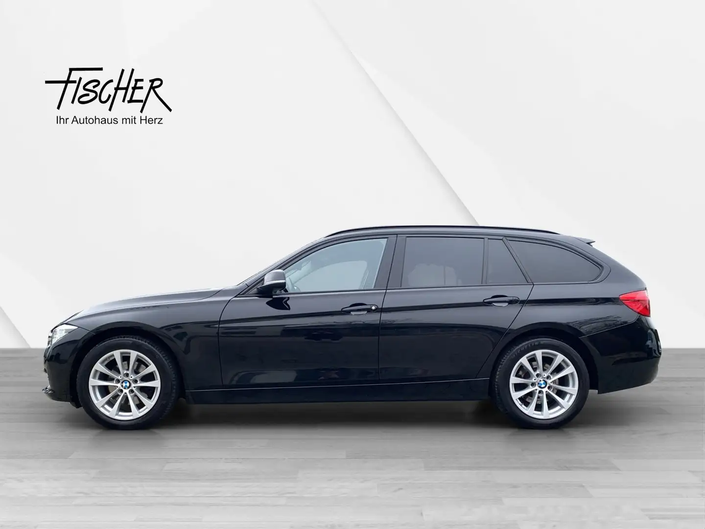 BMW 320 d Touring xDrive Sport Line Aut. RFK PDC 1.Hd  Spo Schwarz - 2