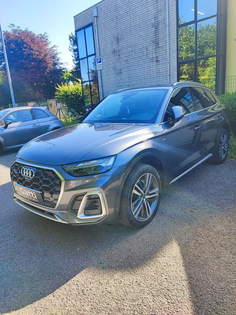 Audi Q5 Q5 40 2.0 tdi mhev 12VS line Plus quattro s-tronic Grigio - 2