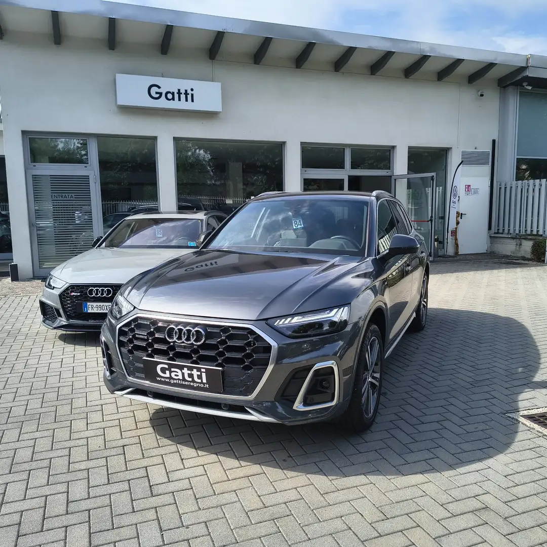 Audi Q5 Q5 40 2.0 tdi mhev 12VS line Plus quattro s-tronic Grigio - 1
