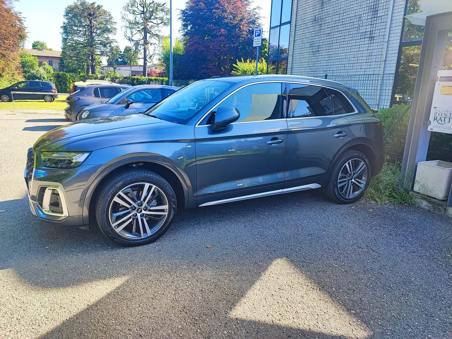 Audi Q5 Q5 40 2.0 tdi mhev 12VS line Plus quattro s-tronic Grigio - 1