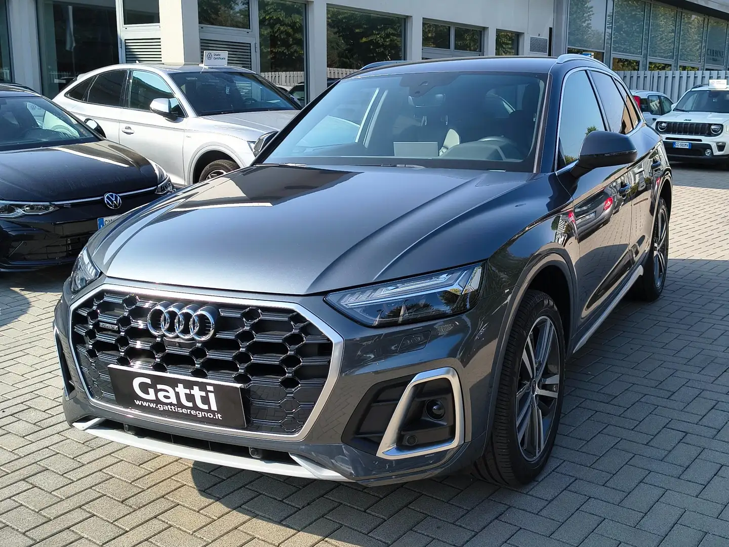 Audi Q5 Q5 40 2.0 tdi mhev 12VS line Plus quattro s-tronic Grigio - 2