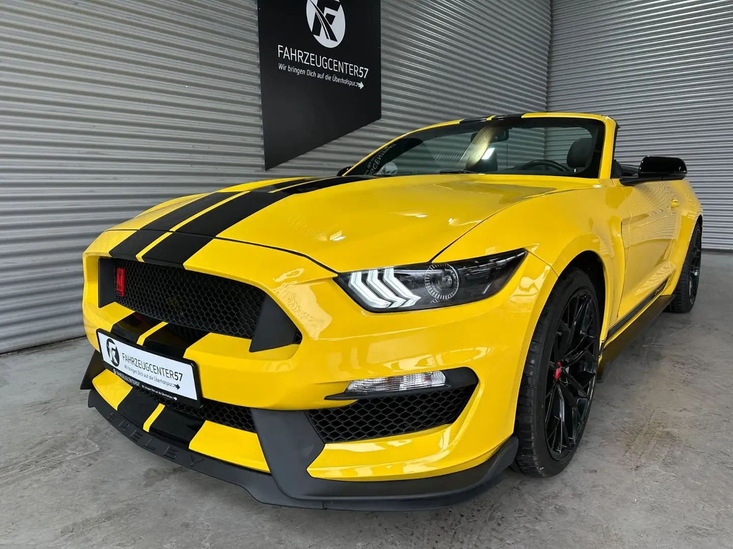 Ford Mustang 5.0 Ti-VCT V8 GT/LED/SHELBY GT/FERNSTART Galben - 2