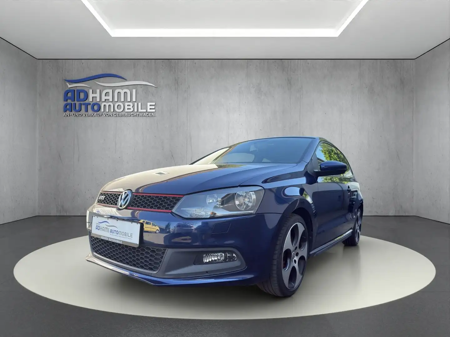 Volkswagen Polo V GTI/DSG/LEDER-ALCANATARA/1.HAND/TRAUM! Bleu - 1