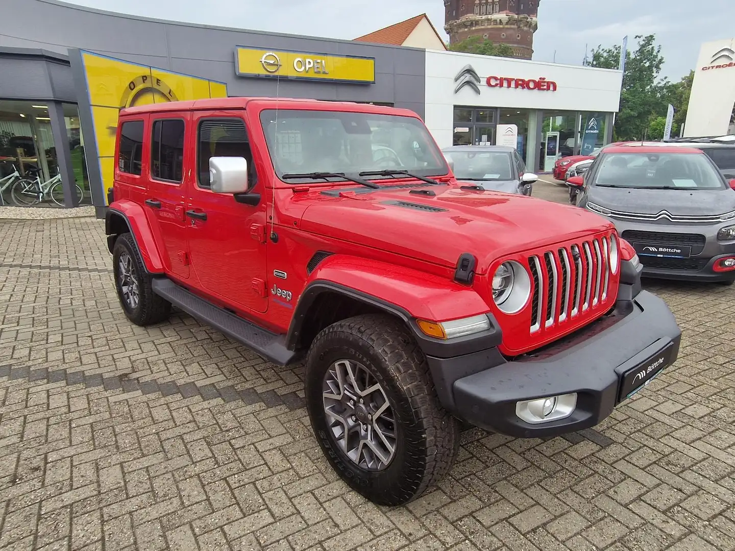 Jeep Wrangler Sahara 4x4 e Plug-In Hybrid AT/LED/Navi/Shz/Klimaa Rot - 2