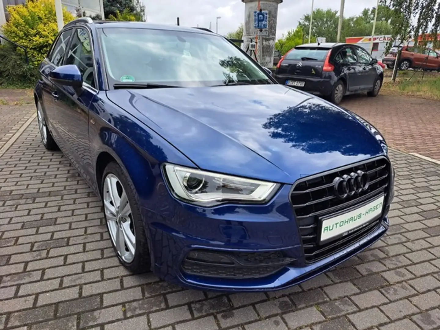 Audi A3 Sportback S-Line Navi-Plus Standheizung SR+WR Blu/Azzurro - 2