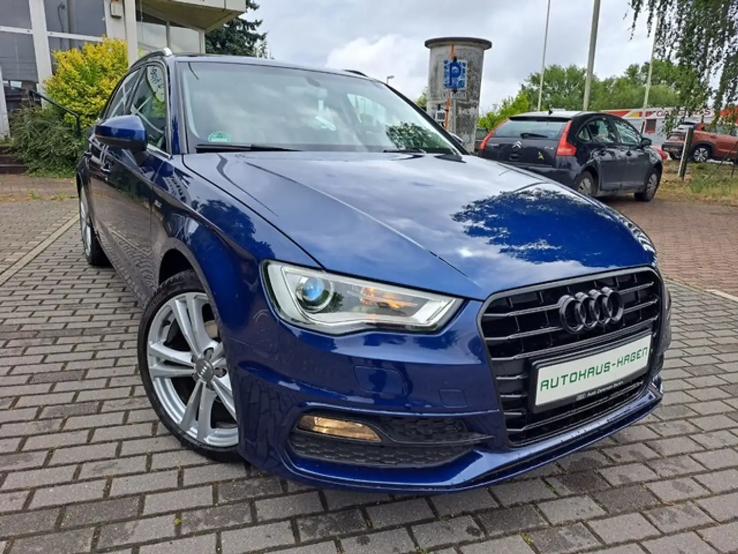 Audi A3 Sportback S-Line Navi-Plus Standheizung SR+WR Blu/Azzurro - 1