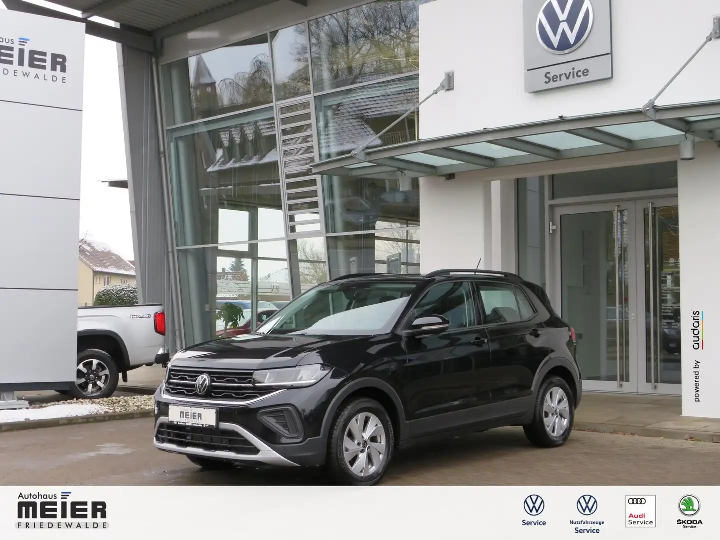 Volkswagen T-Cross 1.0TSI DSG LIFE AHK Kamera APP Ganzjahr Negro - 1