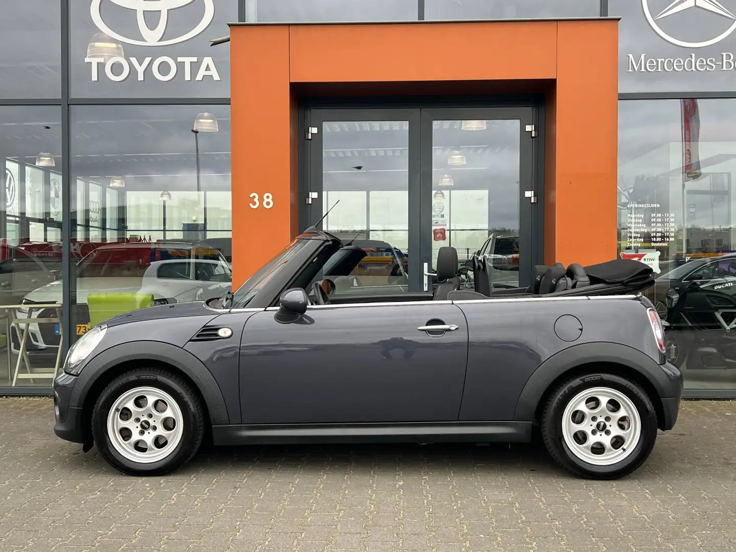 MINI Cooper Cabrio Mini 1.6 Cooper|6BAK|Airco|Isofix|Elek. ramen Kék - 2