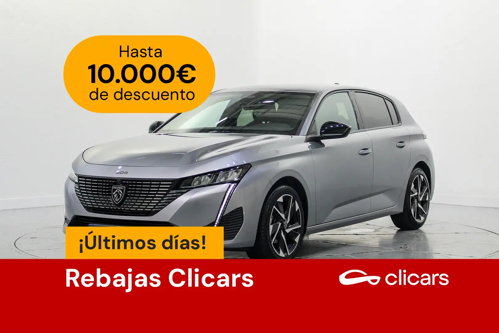 Peugeot 308 1.2 PureTech S&S Allure 130 Plateado - 1